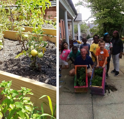 Rob works with youth in the Future Leaders program at StepUp Wilmington on the importance of community gardens in urban sustainability and healthy eating.